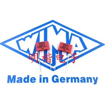 Бесплатная доставка 10шт/30шт WIMA Германия конденсатор MKS4 100V 0.068МКФ 100V 683 68nf P = 7.5 мм