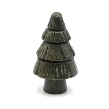 Внутреннее убранство MUK06 популярные каменные украшения Рождественская елка ремесленный камень