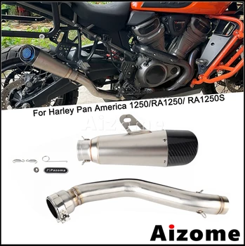 Глушитель Полной Системы Выхлопа Мотоцикла Для Harley Pan America 1250 Special RA1250S RA1250 Slip On Аксессуары Для Глушителей 2021-2023