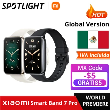 [Быстрая доставка] Глобальная версия xiaomi Smart band 7 Pro, браслет, 1,64 