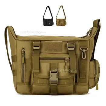 14-дюймовая сумка для ноутбука, мужские спортивные сумки, мужской тактический Одиночный рюкзак, Мужская сумка для документов формата А4 Molle